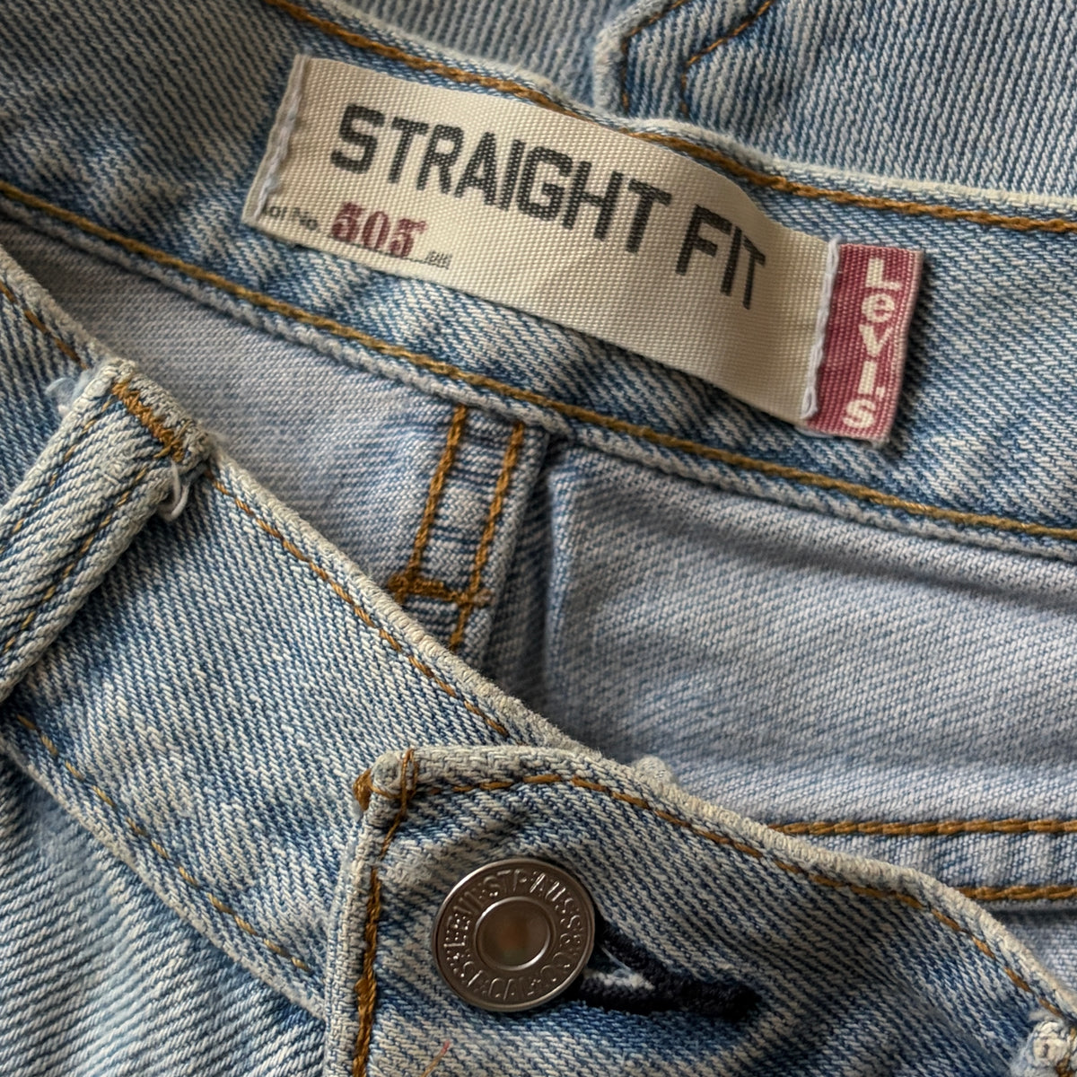 Прави дънки Levi’s 505