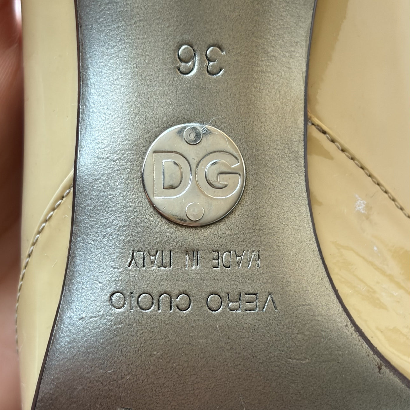 Лачени обувки на ток Dolce&Gabbana