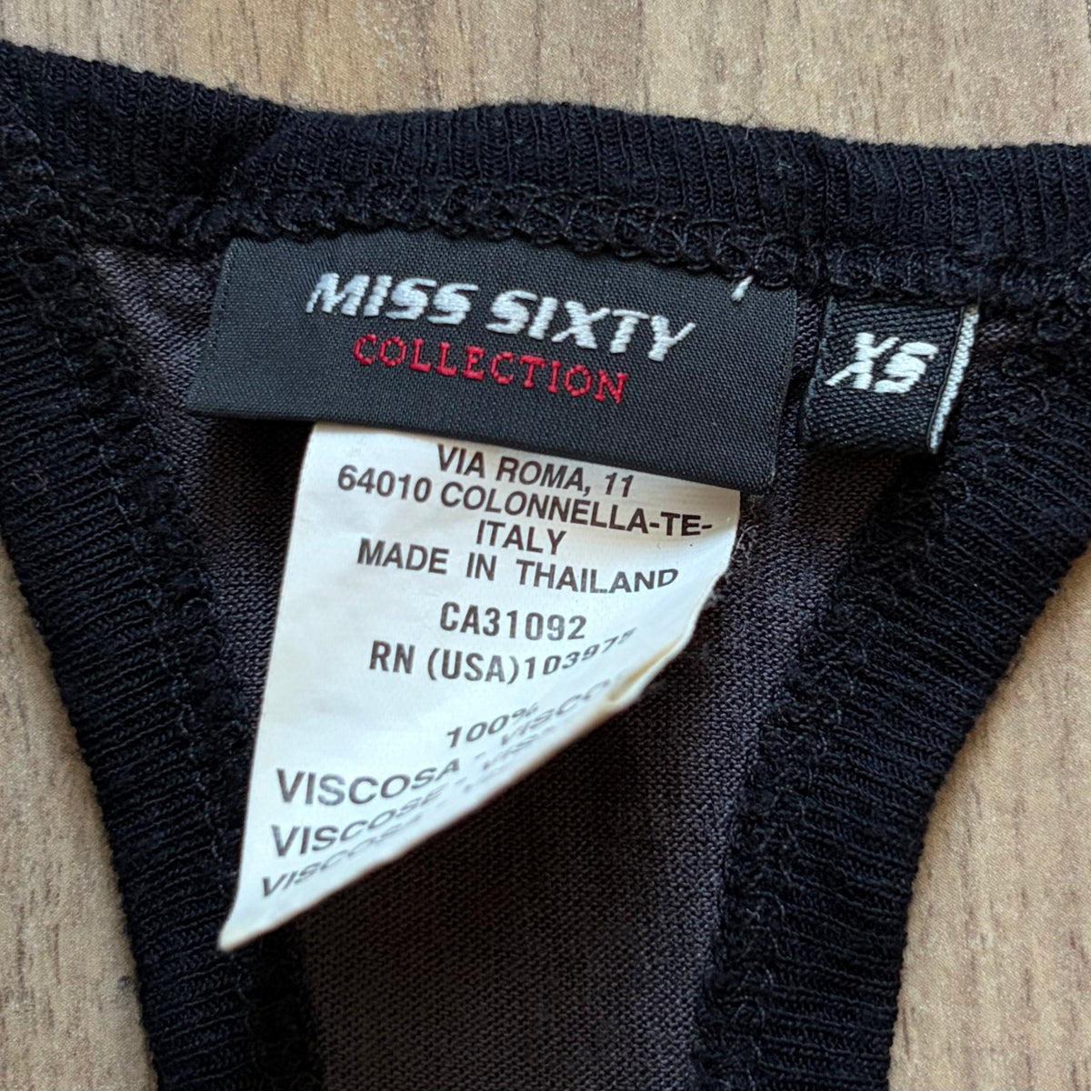 Y2K потник Miss Sixty