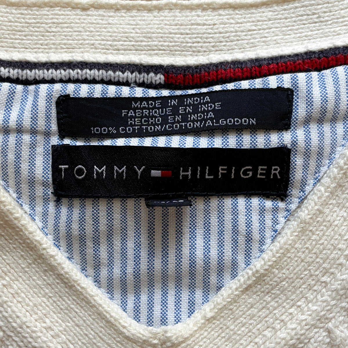 Oversized плетен елек Tommy Hilfiger